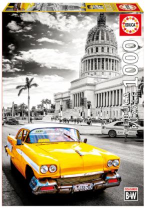 PUZZLE 1000 TAXI EN LA HABANA, CUBA 