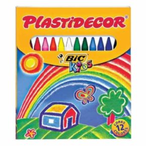 Caja 12 Plastidecor BIC KIDS