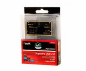 LECTOR TARJETAS HAVIT HV-C25 + COMPACT FLASH - NEGRO