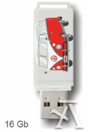 PENDRIVE 16GB USB 2.0 CAMPER VAN-VAN CANON INCLUIDO DE 0,29