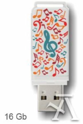 PENDRIVE 16GB USB 2.0 MUSIC DREAM CANON DIGITAL DE 0,29