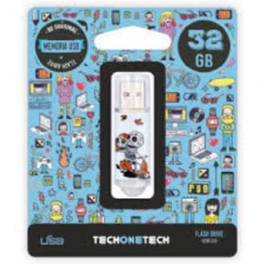 Memoria USB 16GB Calavera Moto. Canon Digital Incluido de 0,29 