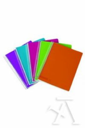 CUADERNO TAPA POLIPROPILENO COLORES SURTIDOS