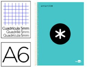 Cuaderno espiral Antartik A6 KD82