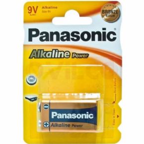 Pila alcalina Panasonic 9v PAN9V