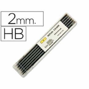 Minas de grafito HB 2mm (LiderPapel)