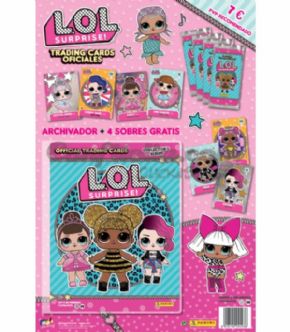 ARCHIVADOR LOL CARDS +4 SOBRES