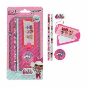 SET PAPELERIA 5 PCS LOL SURPRISE