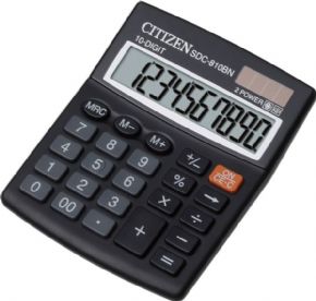 CALCULADORA CITIZEN SOBRETAULA 10 DIGITS SDC-810BN