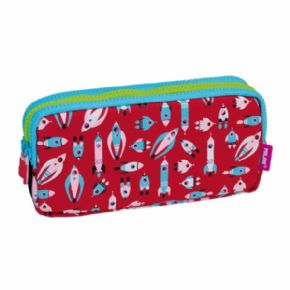 Portatodo 3 cremalleras Super Heroes Space rojo